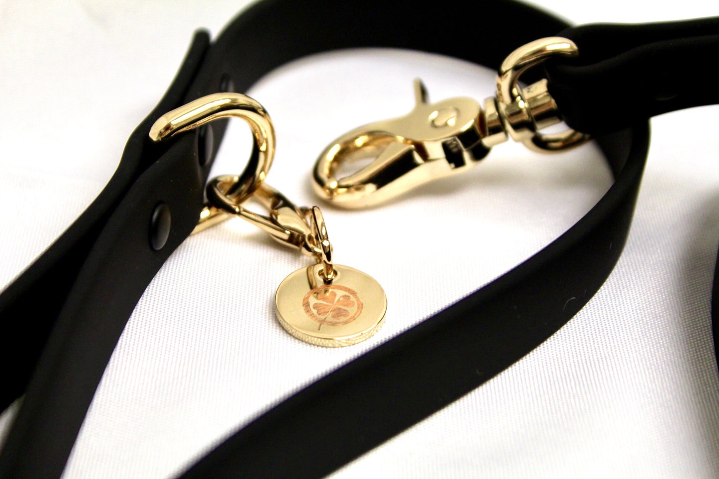Lucky Dog Black Leash