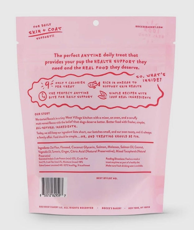 Bocce'S Bakery Dailies Good Hair
6oz Soft & Chewy Dog Treats
