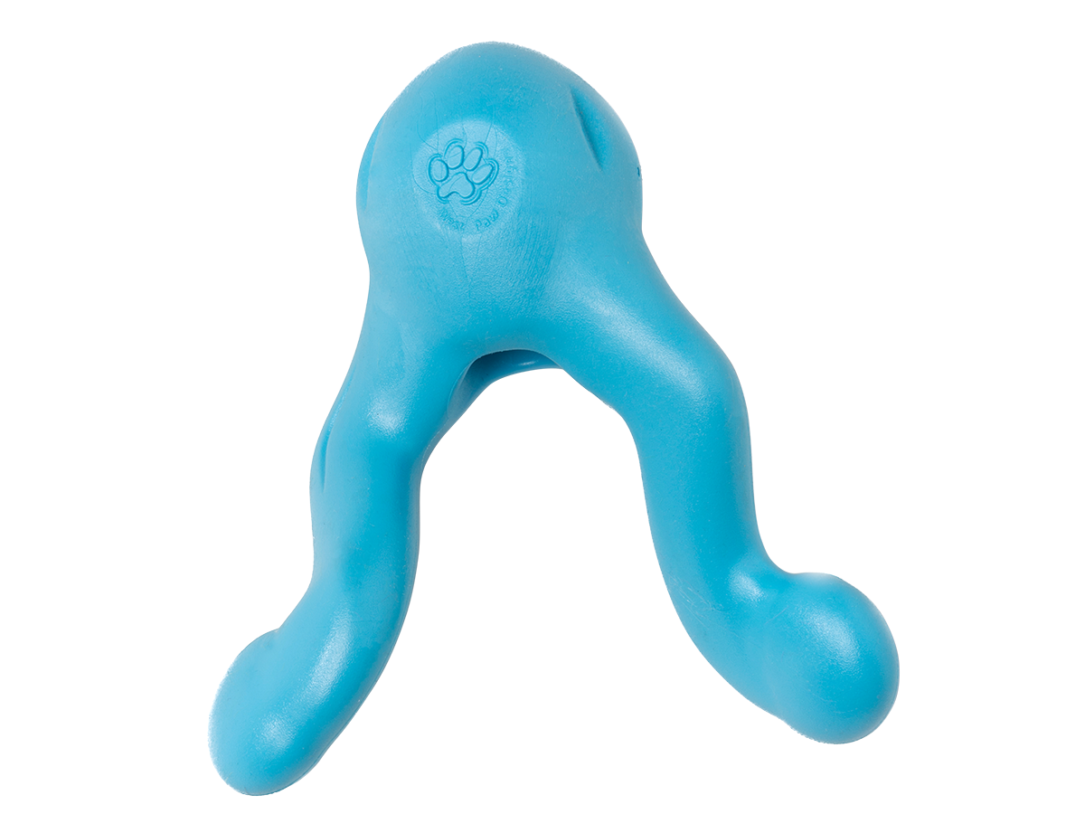 Tizzi® Puzzle Treat-Dispensing Dog Enrichment Toy: S / Tangerine