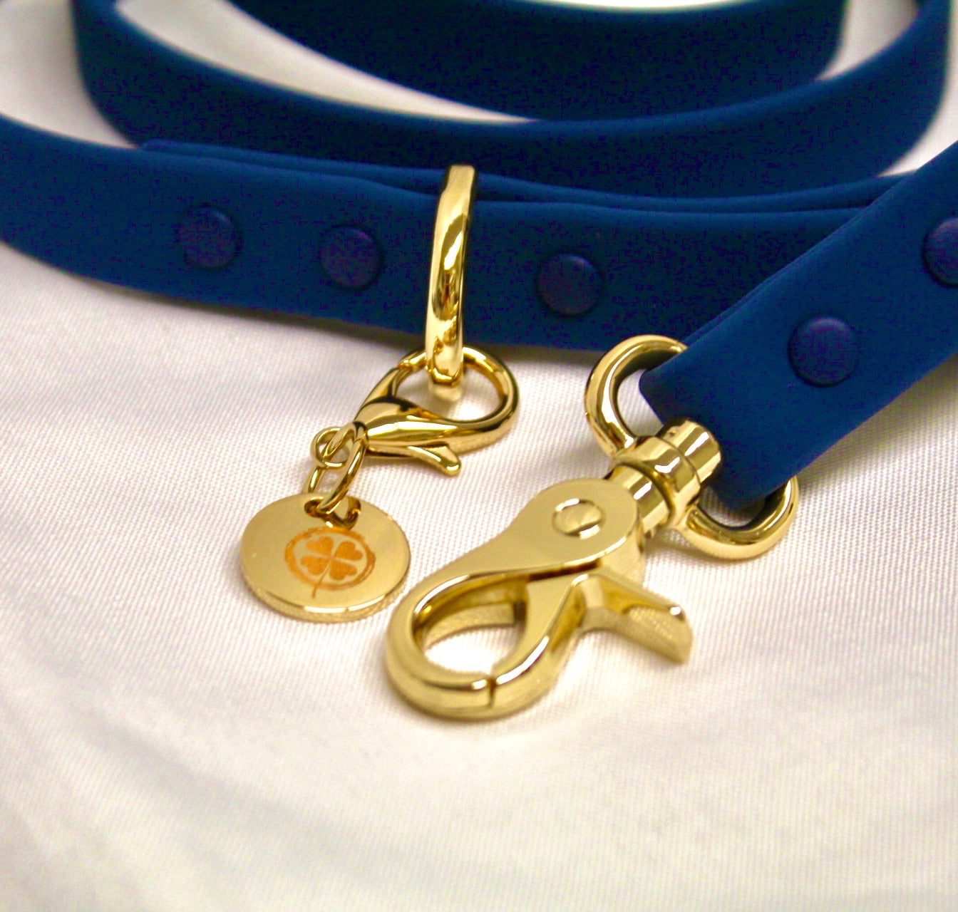 Lucky Dog Navy Leash