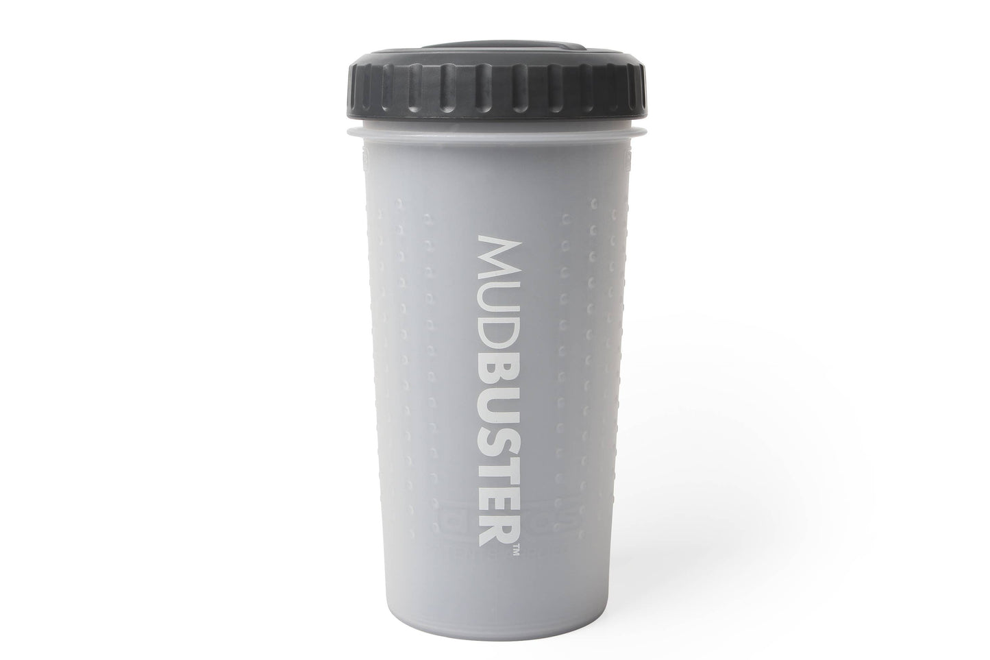 MudBuster Paw Washer with Travel Lid - Pet Cleaning Supplies: Medium Blue Lidded MudBuster