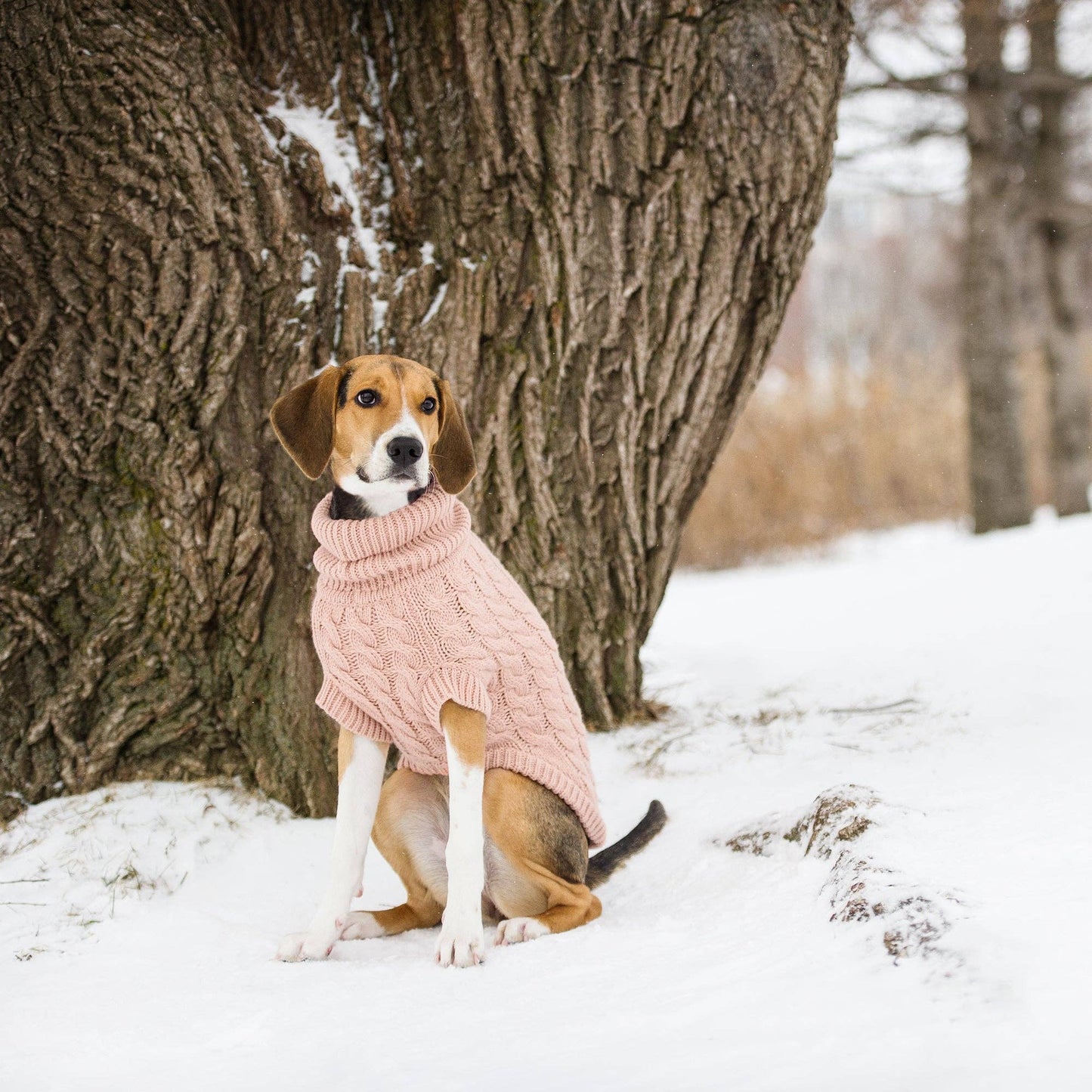 GF Pet Chalet Dog Sweater - Pink: 3XS
