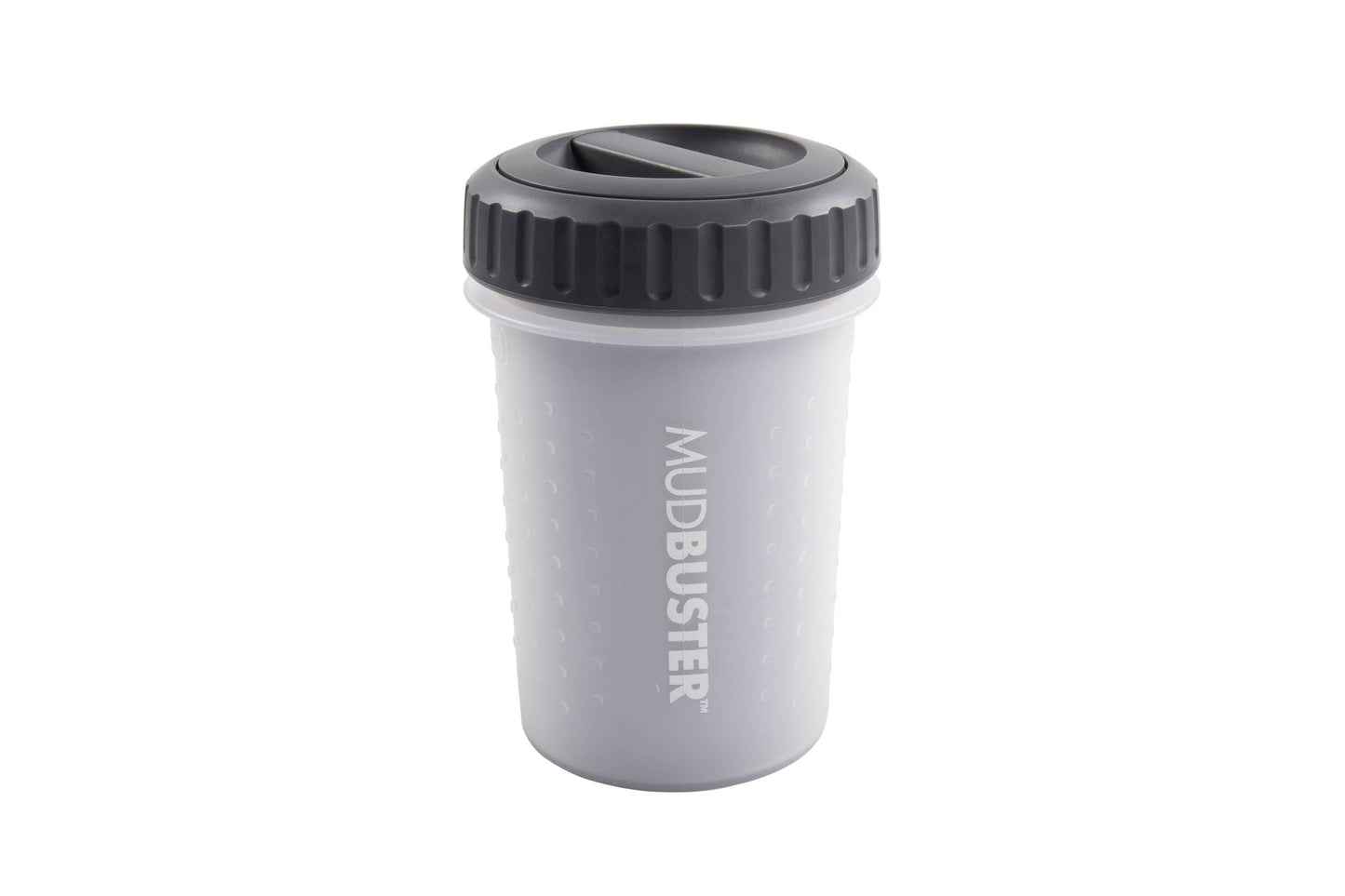MudBuster Paw Washer with Travel Lid - Pet Cleaning Supplies: Medium Blue Lidded MudBuster