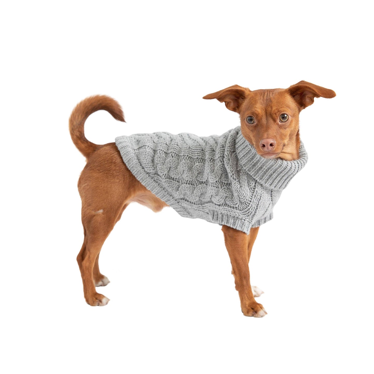 GF Pet Chalet Dog Sweater - Grey: 3XS