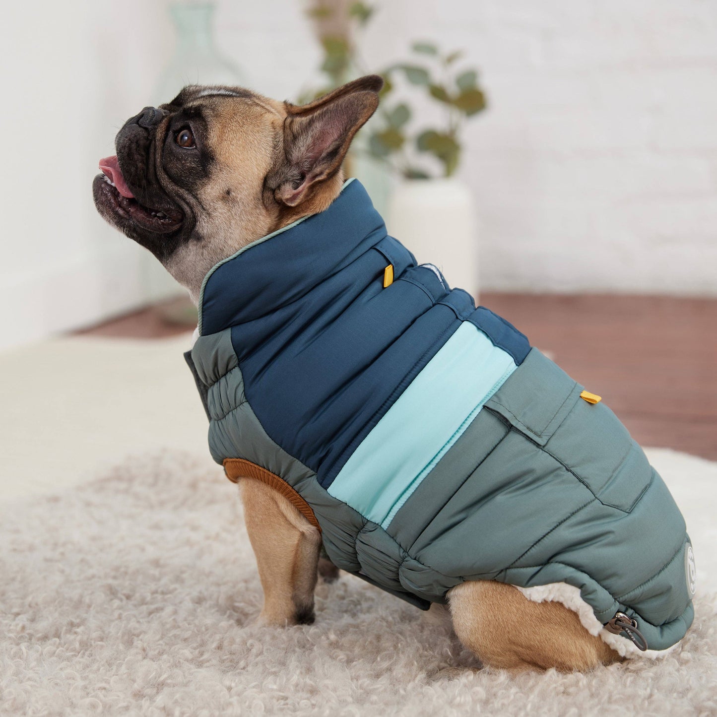Camplife Puffer - Sage: 3XL