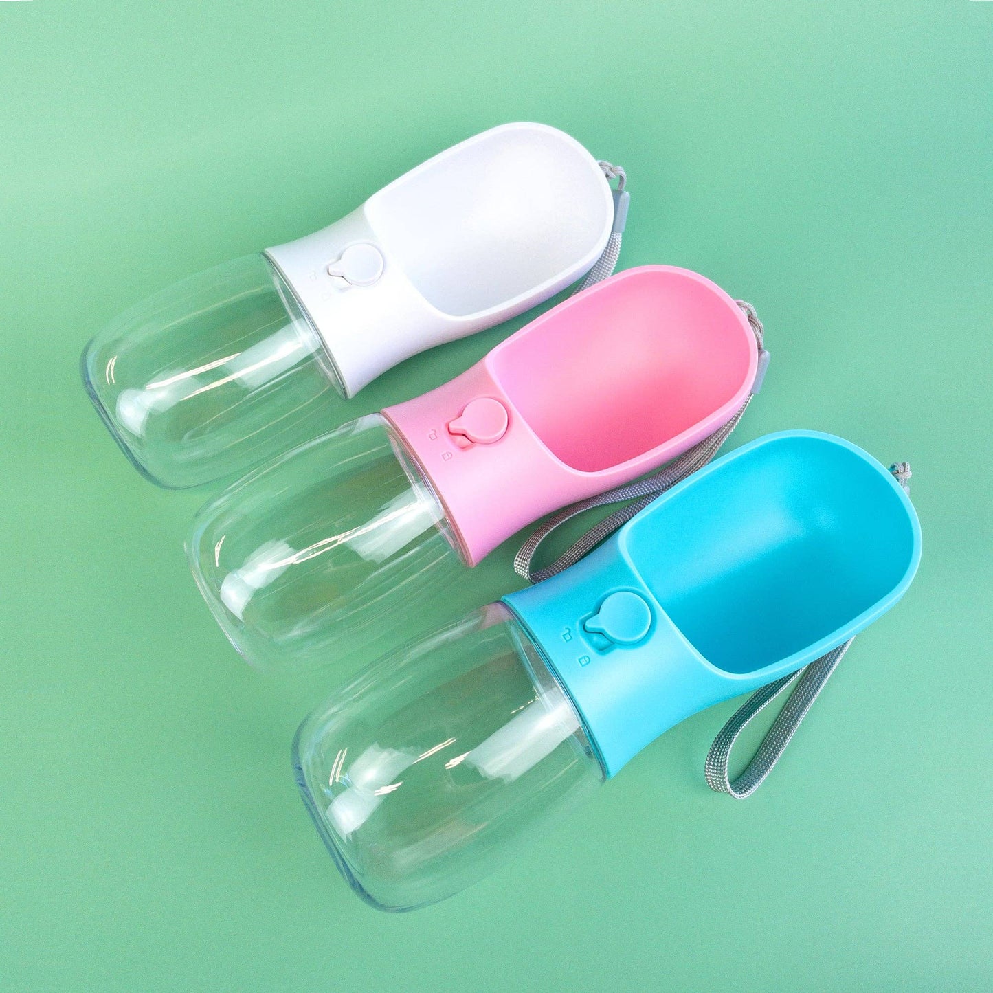 Pet Water Bottle: Pink