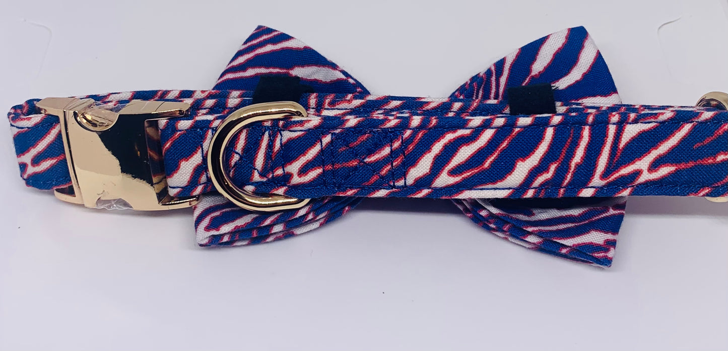 Buffalo Game Day Collar & Bow