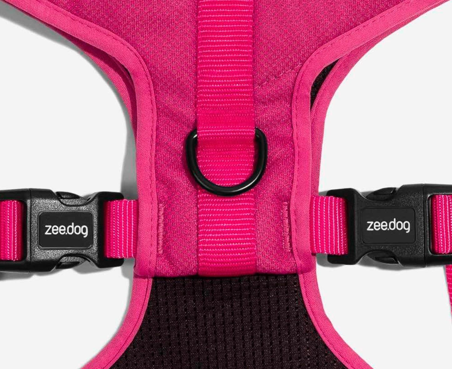 Pink Led Adjustable Mesh Plus Harness