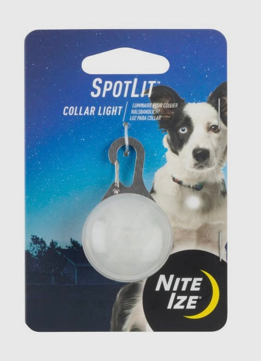 Nite Ize Spotlit Collar Light - White