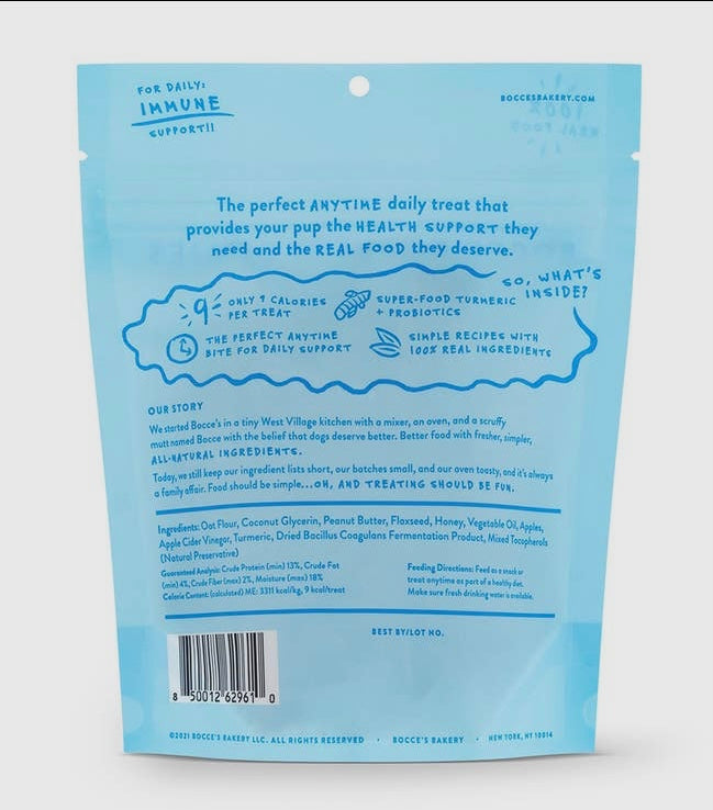 Bocce'S Bakery Dailies Super Shield
6oz Soft & Chewy Treats