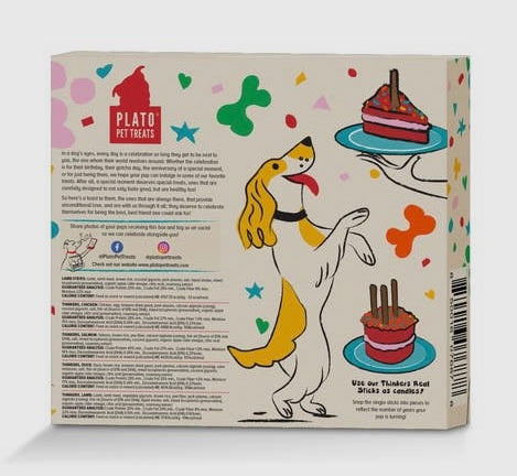 Plato Pet Treats Celebration Gift
Box 5ct