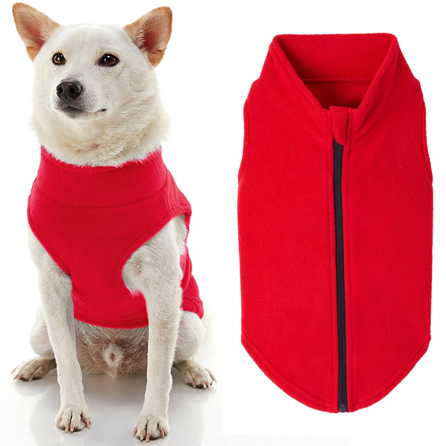 Zip Up Fleece: Lime