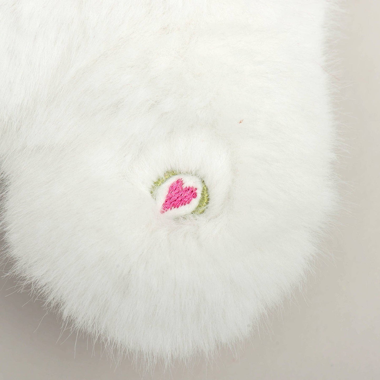 Nordic Frost Plush Bone Dog Toy: Red / 2'