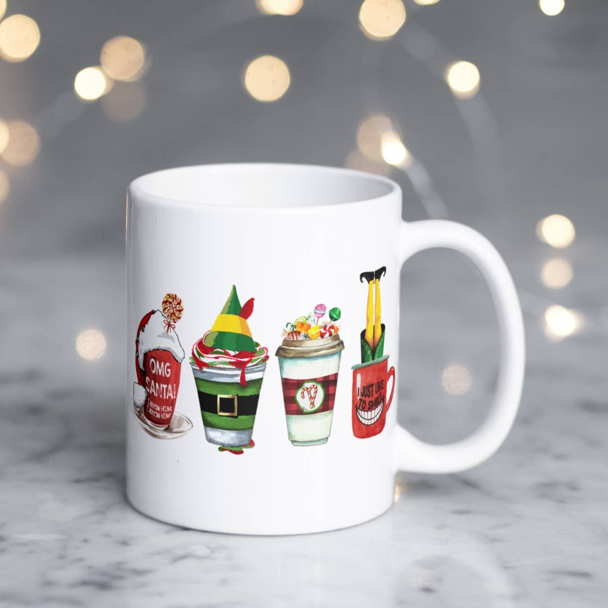 Christmas Mug - Elf Movie Mugs