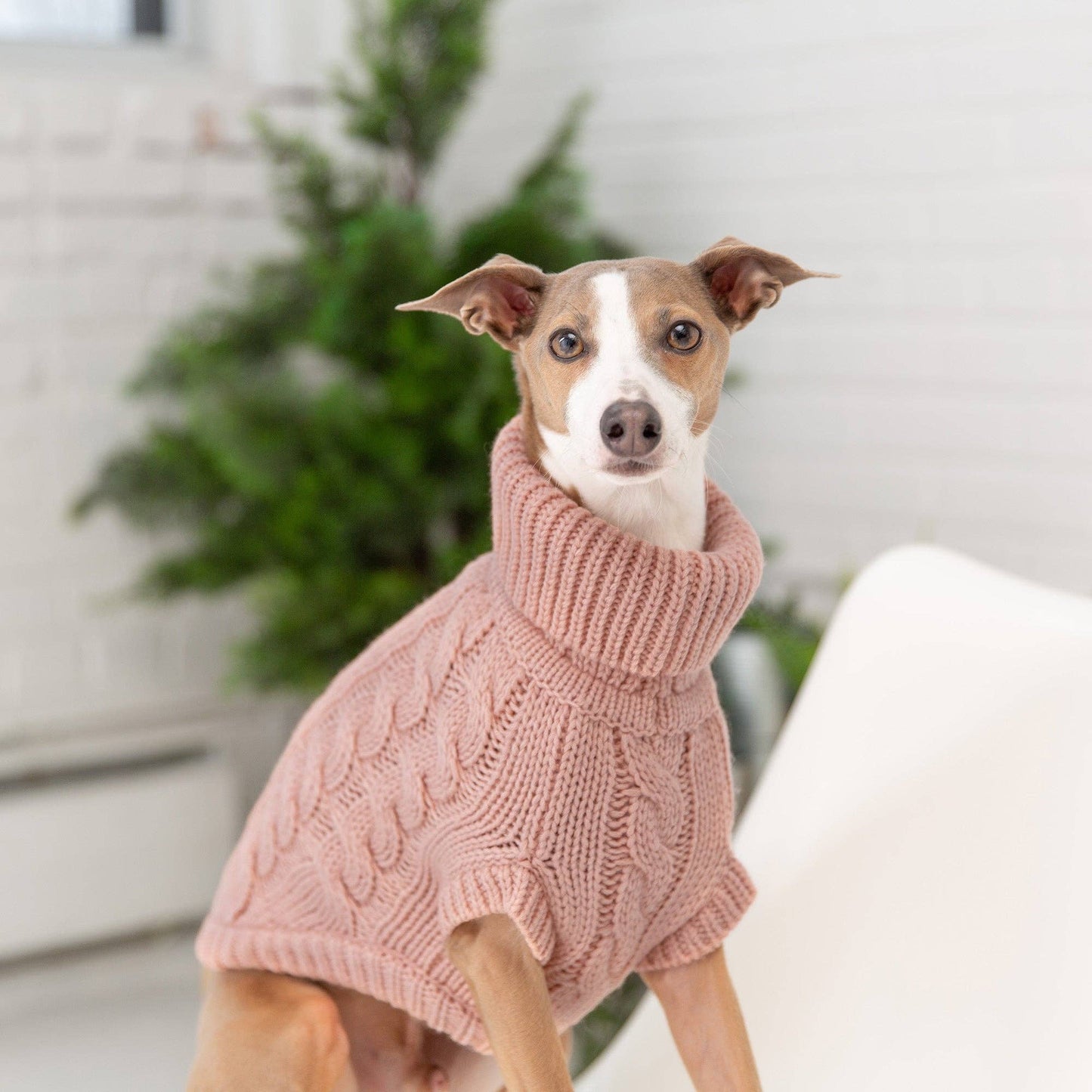 GF Pet Chalet Dog Sweater - Pink: 3XS