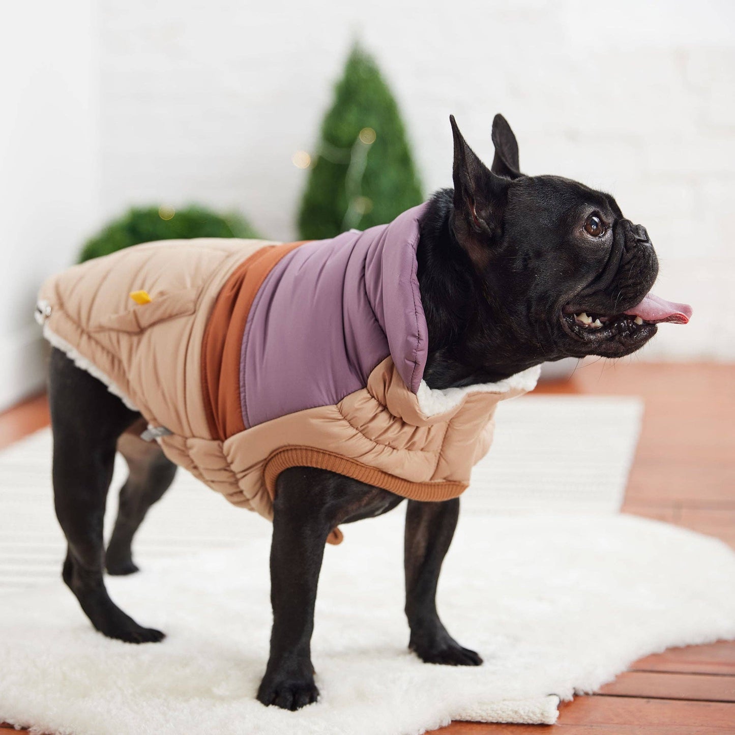 GF Pet Retro Puffer - Sand: XL