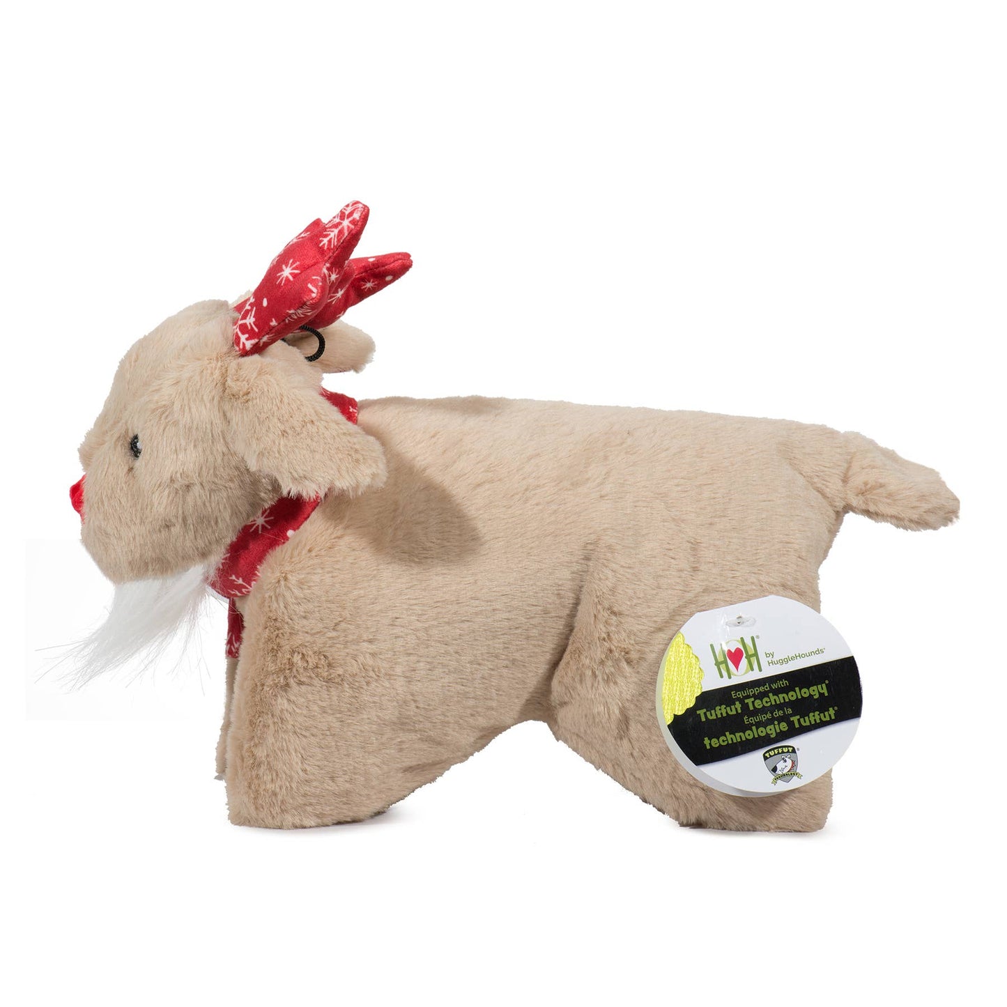Jingle all the Way, Rudy Reindeer Squooshie™ Dog Toy: Small