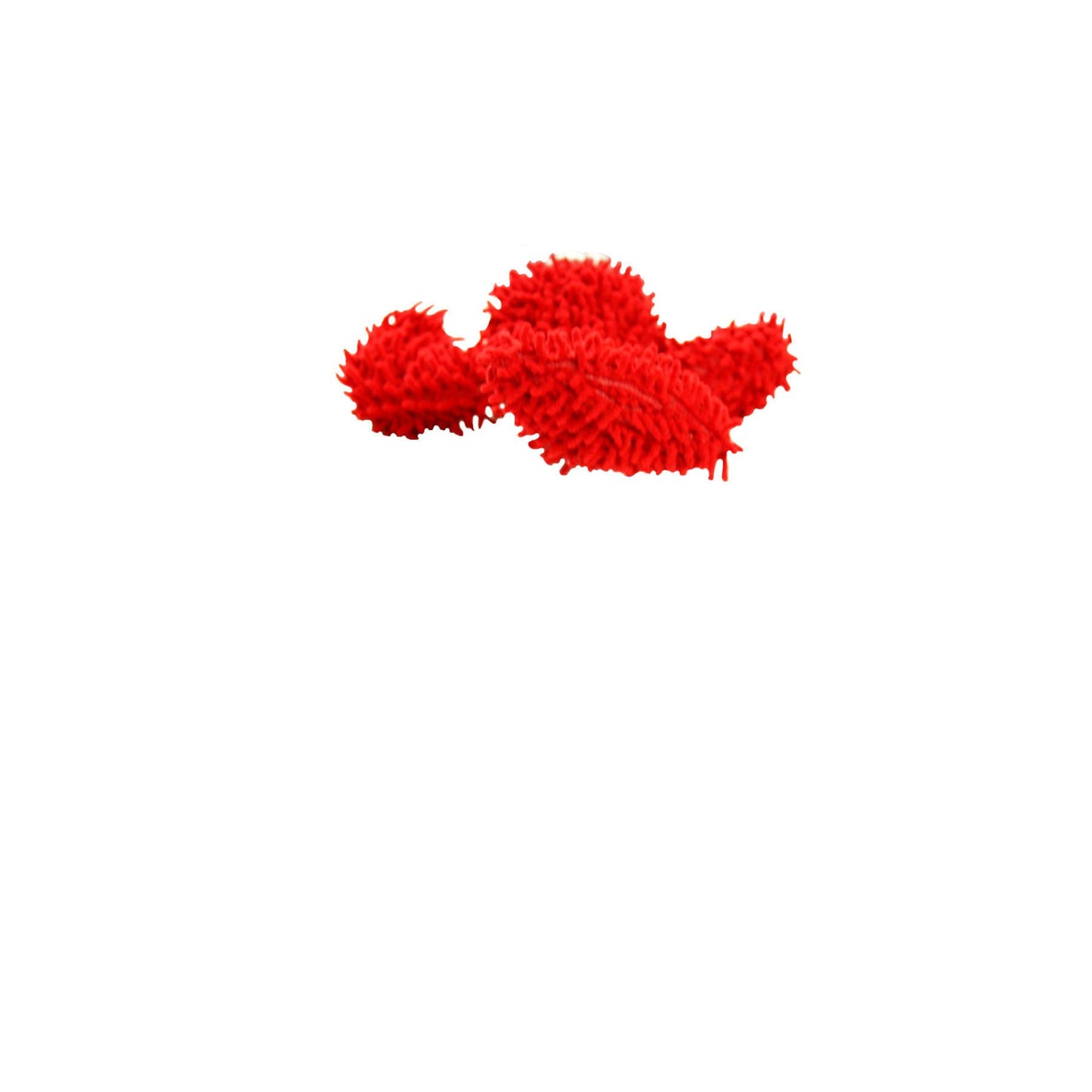 Mighty Jr Microfiber Ball Lobster, Durable, Squeaky Dog Toy