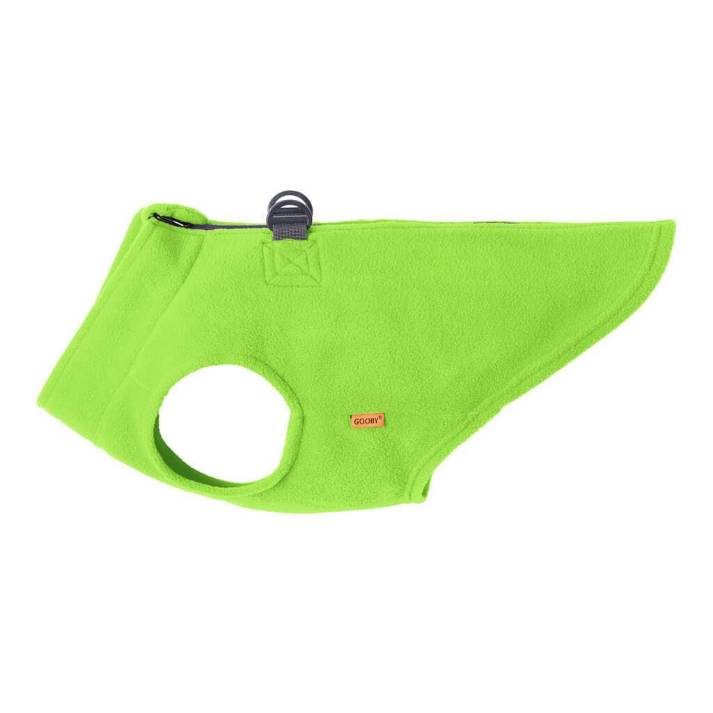 Zip Up Fleece: Lime