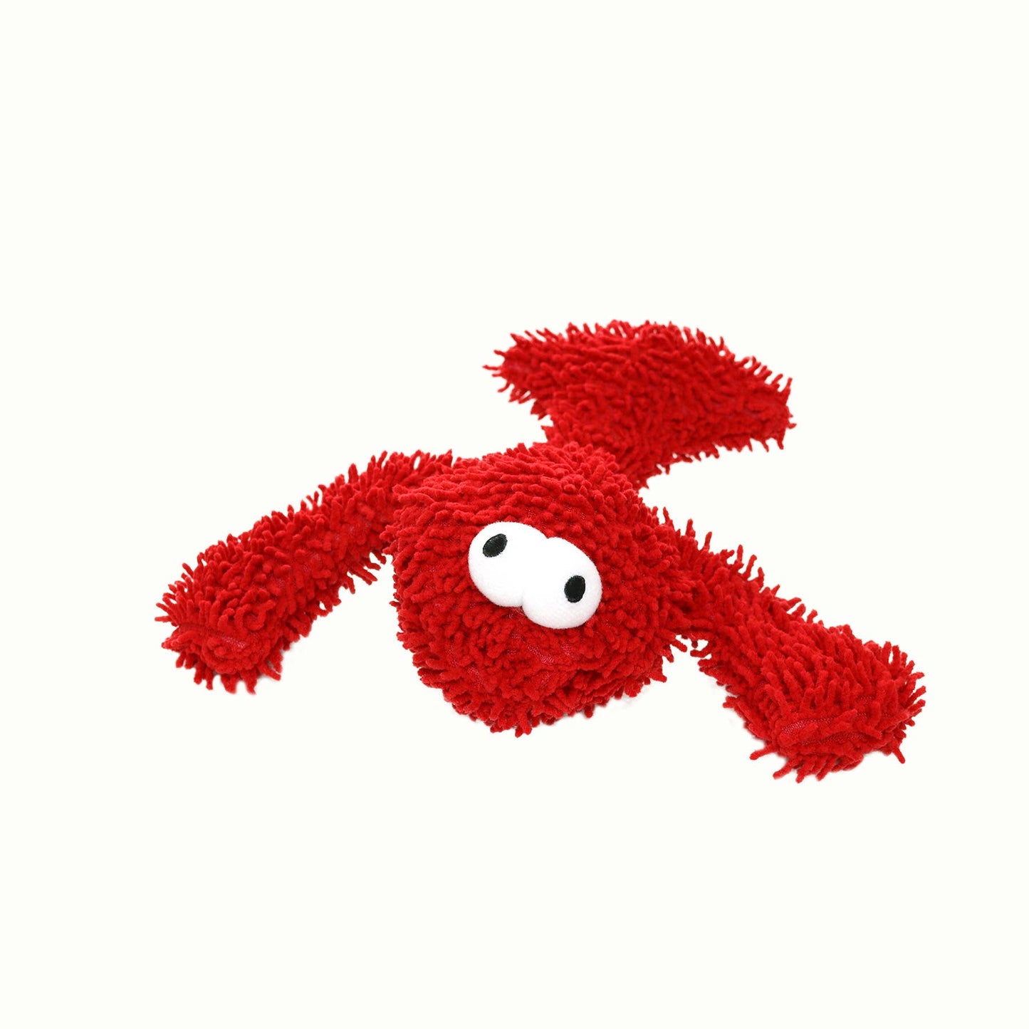 Mighty Microfiber Ball Lobster, Durable, Squeaky Dog Toy- Medium
