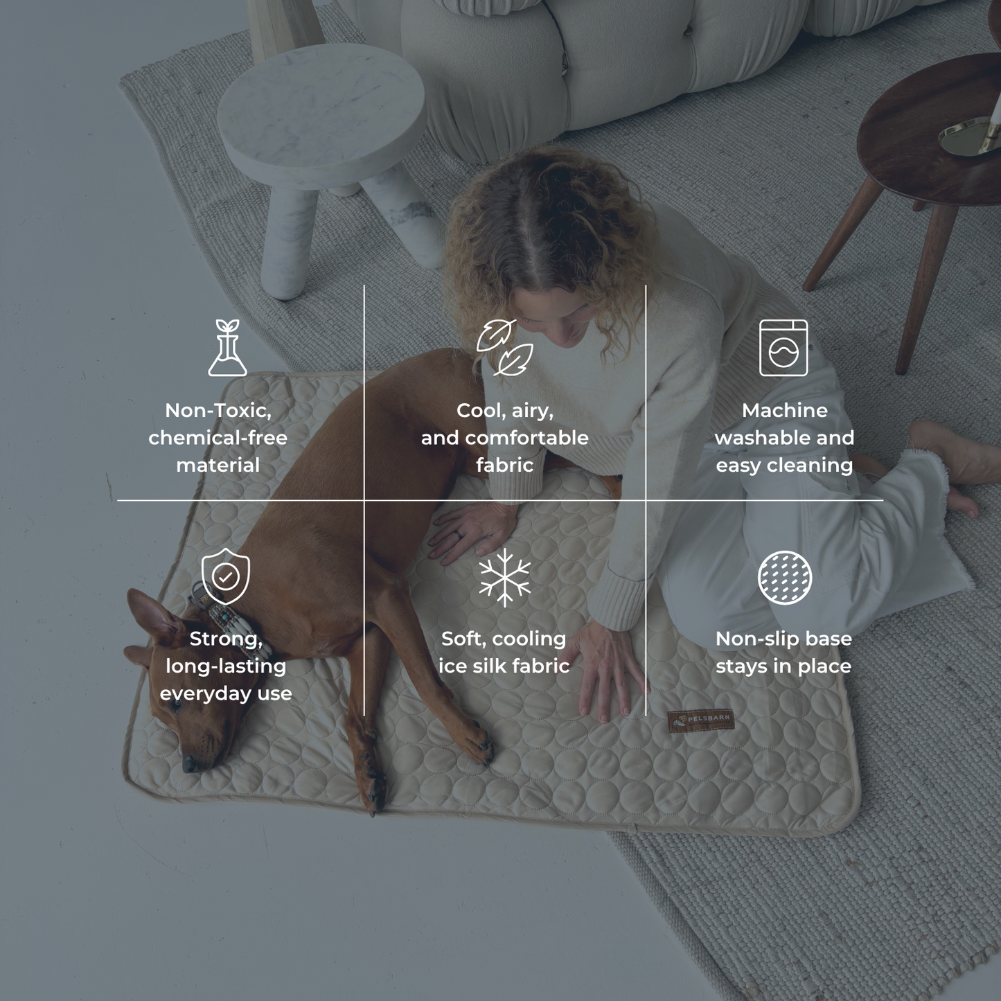 Cooling Mat - Pelsbarn š¾: Light Blue / L