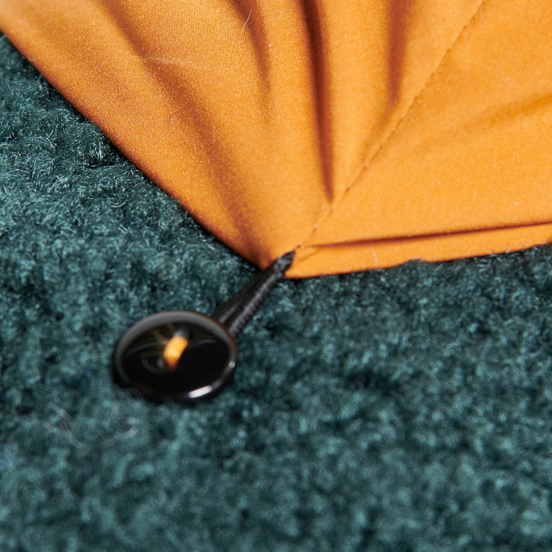 Reversible Jacket - Green and Orange: 3XL