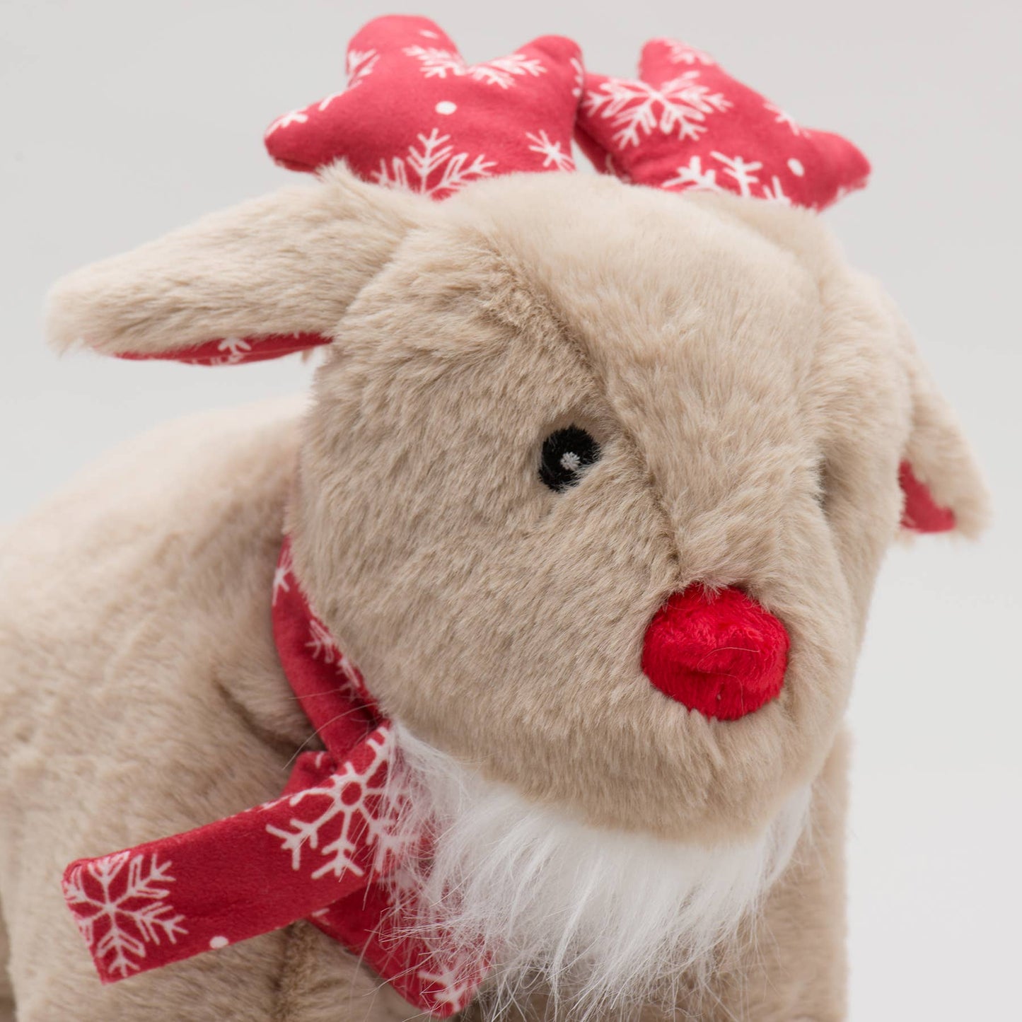 Jingle all the Way, Rudy Reindeer Squooshie™ Dog Toy: Small