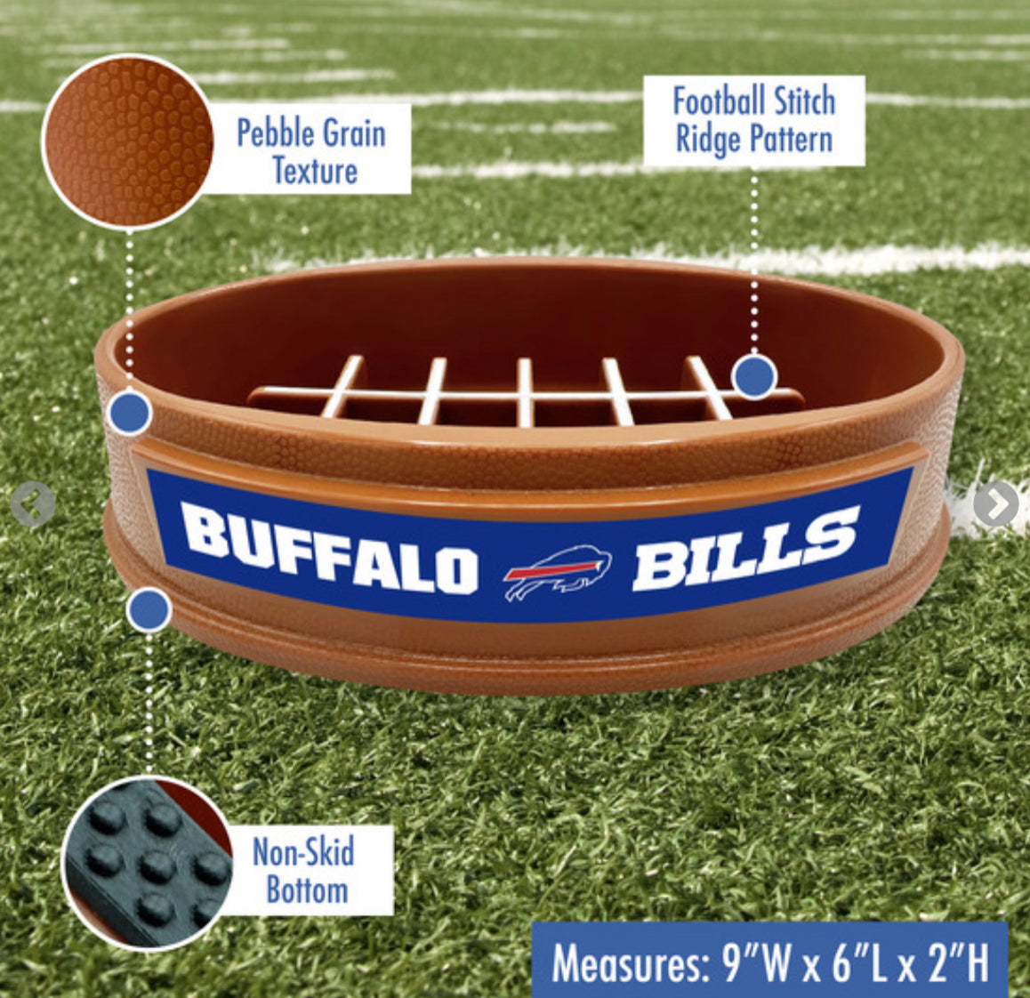 NFL buffalo bills slow feeder bowl