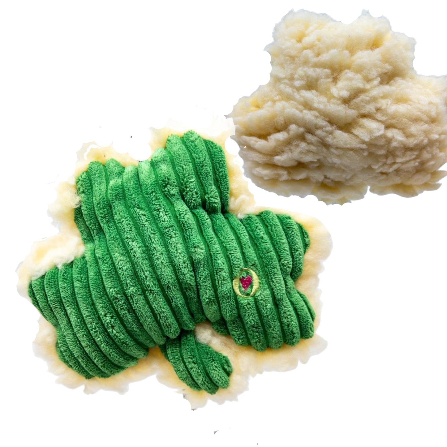 HuggleFleece & Corduroy Plush Shamrock