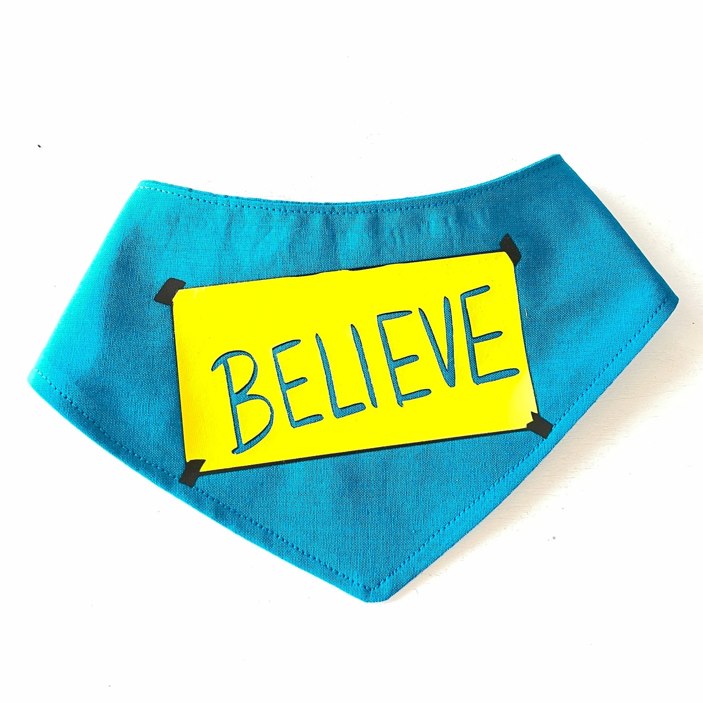 Ted Lasso "Believe" Dog Bandana