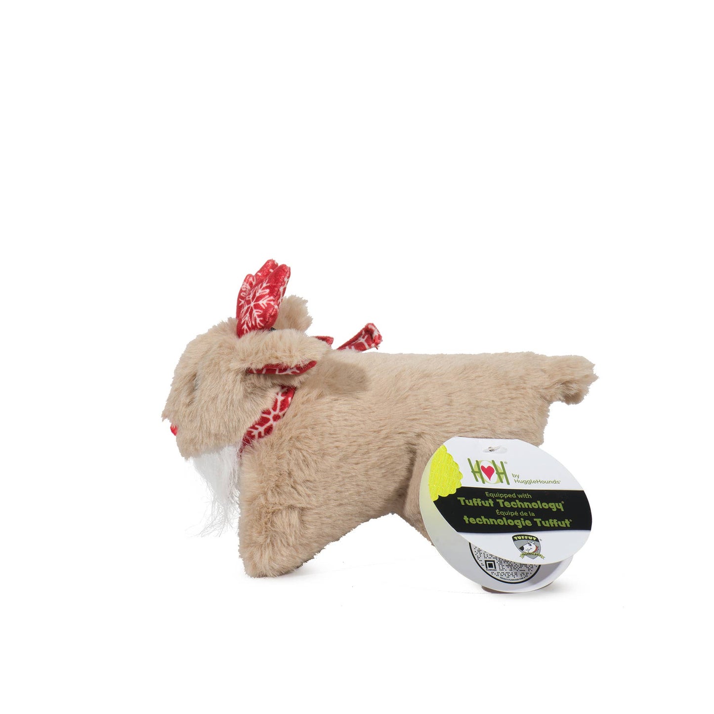 Jingle all the Way, Rudy Reindeer Squooshie™ Dog Toy: Small
