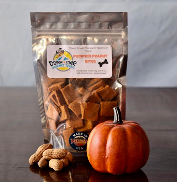 Pumpkin Peanut Bites Doggiestyle Gourmet Treats