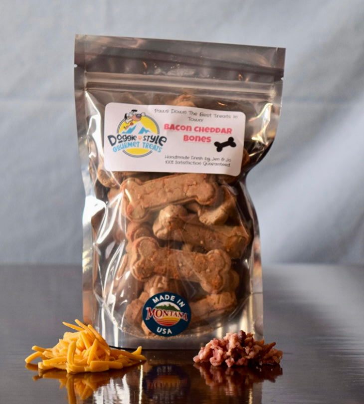 Bacon and Cheddar Doggiestyle Gourmet Treats
