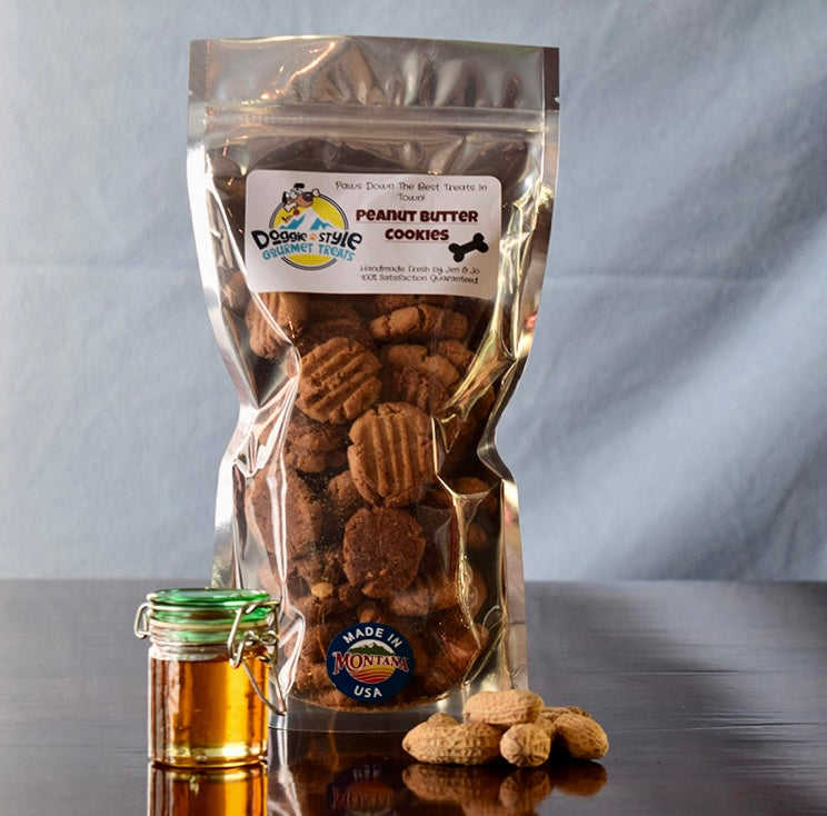 Peanut Butter Cookies Doggiestyle Gourmet Treats
