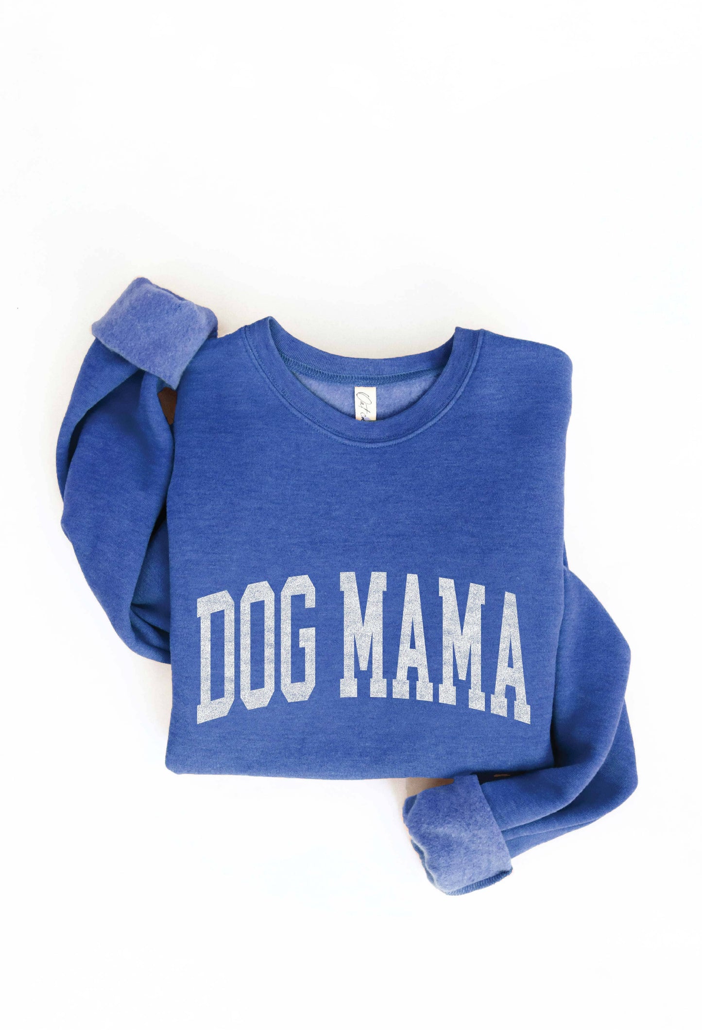 DOG MAMA Graphic Sweatshirt Heather Royal