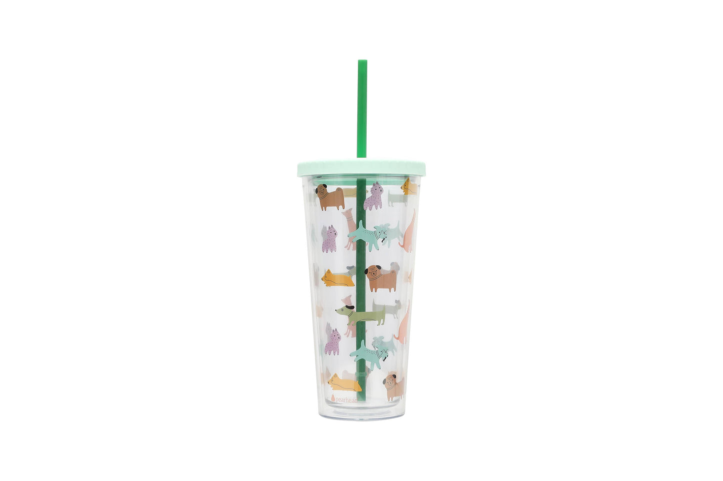 Dog Print Water Tumbler