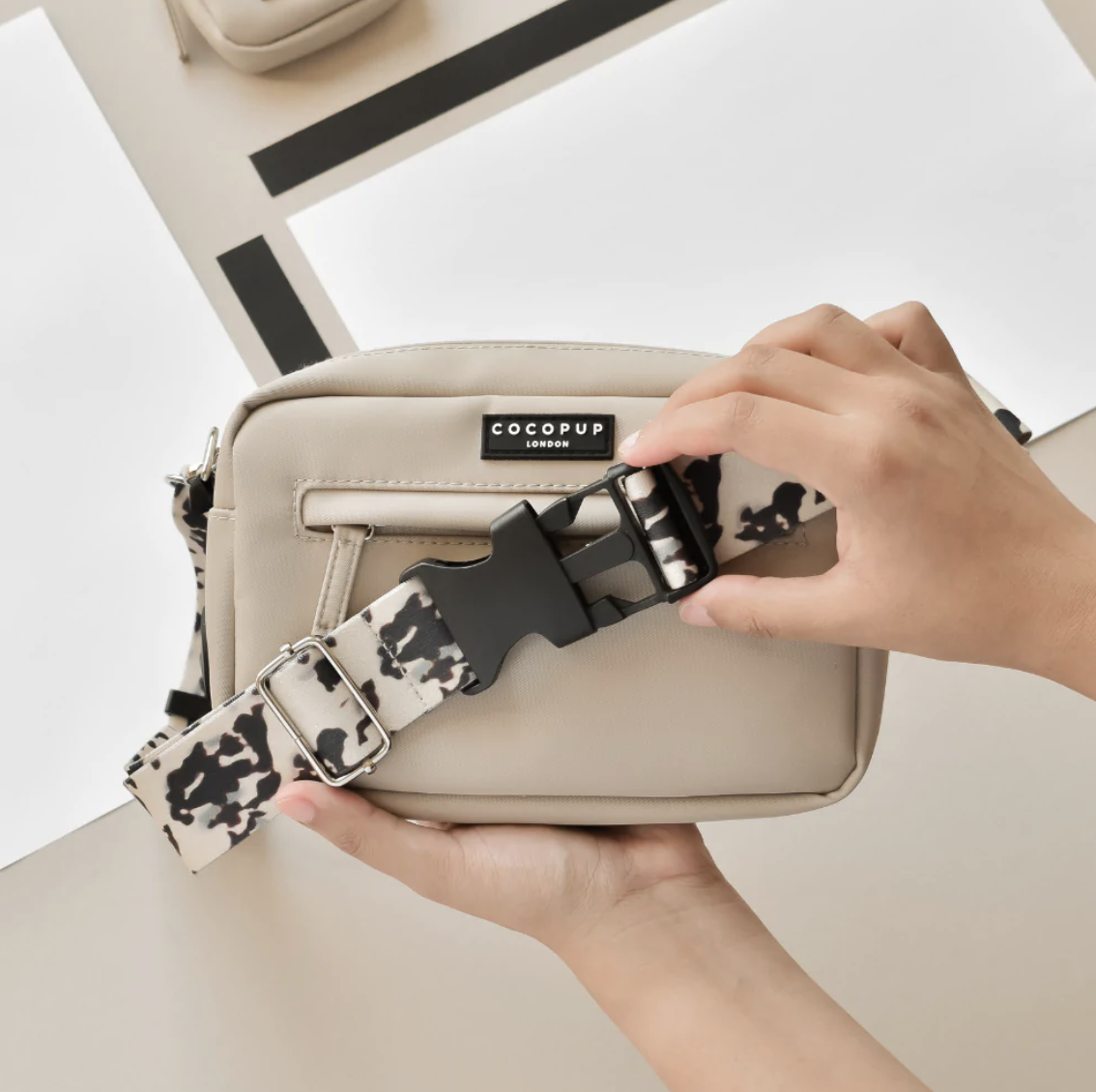 Bum Bag Strap - Ivory Tort