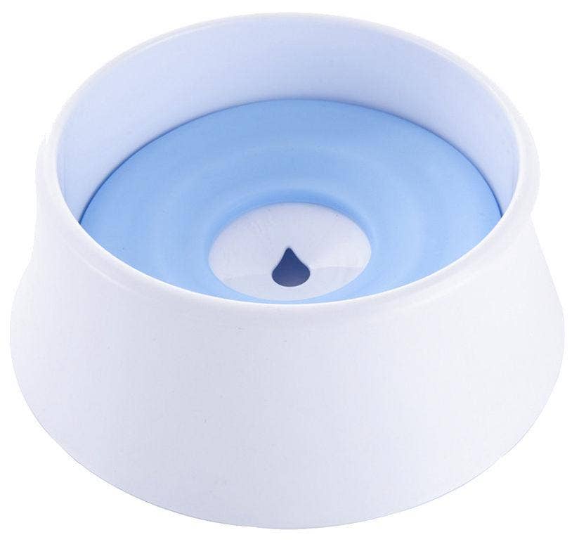 Pet Life ® 'Pud-Guard' Anti-Spill Floating Water & Food Bowl