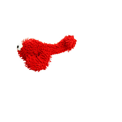 Mighty Jr Microfiber Ball Lobster, Durable, Squeaky Dog Toy