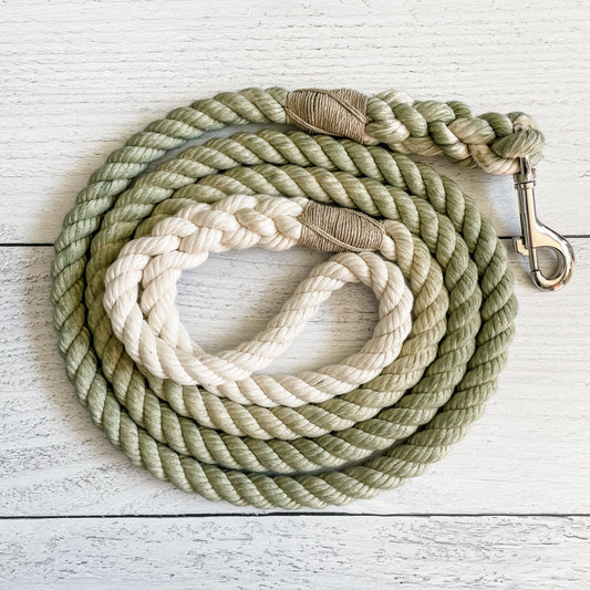 Sage Leash: 5 Feet / Solid / 3/8 Inch