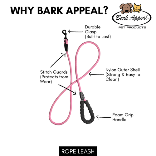 4' Foot Rope Leash