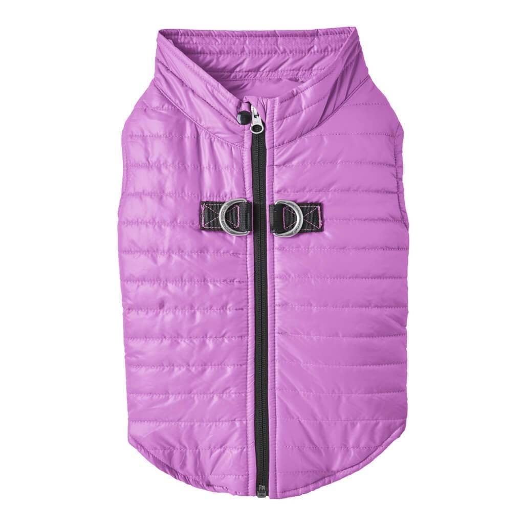 Puffer Vest: Blue