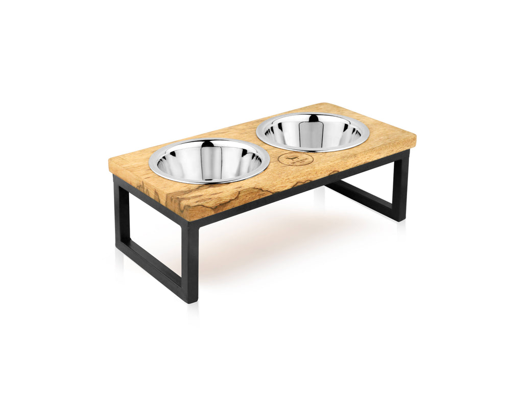 Hearth and Haven Elevated Pet Bowl - Modern Design : Medium - 24 oz per Bowl