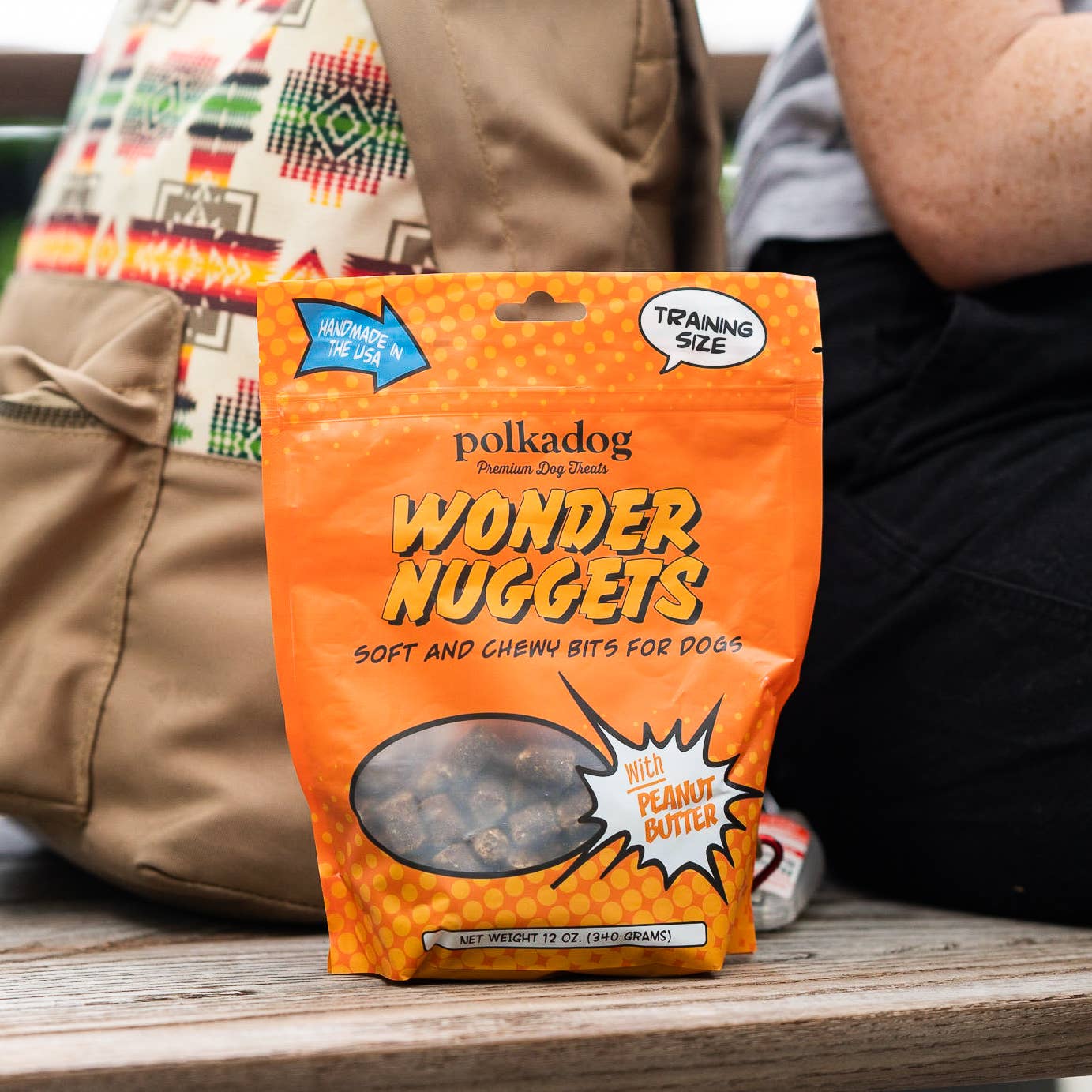 Wonder Nuggets, Peanut Butter - 10oz - Dog Treats