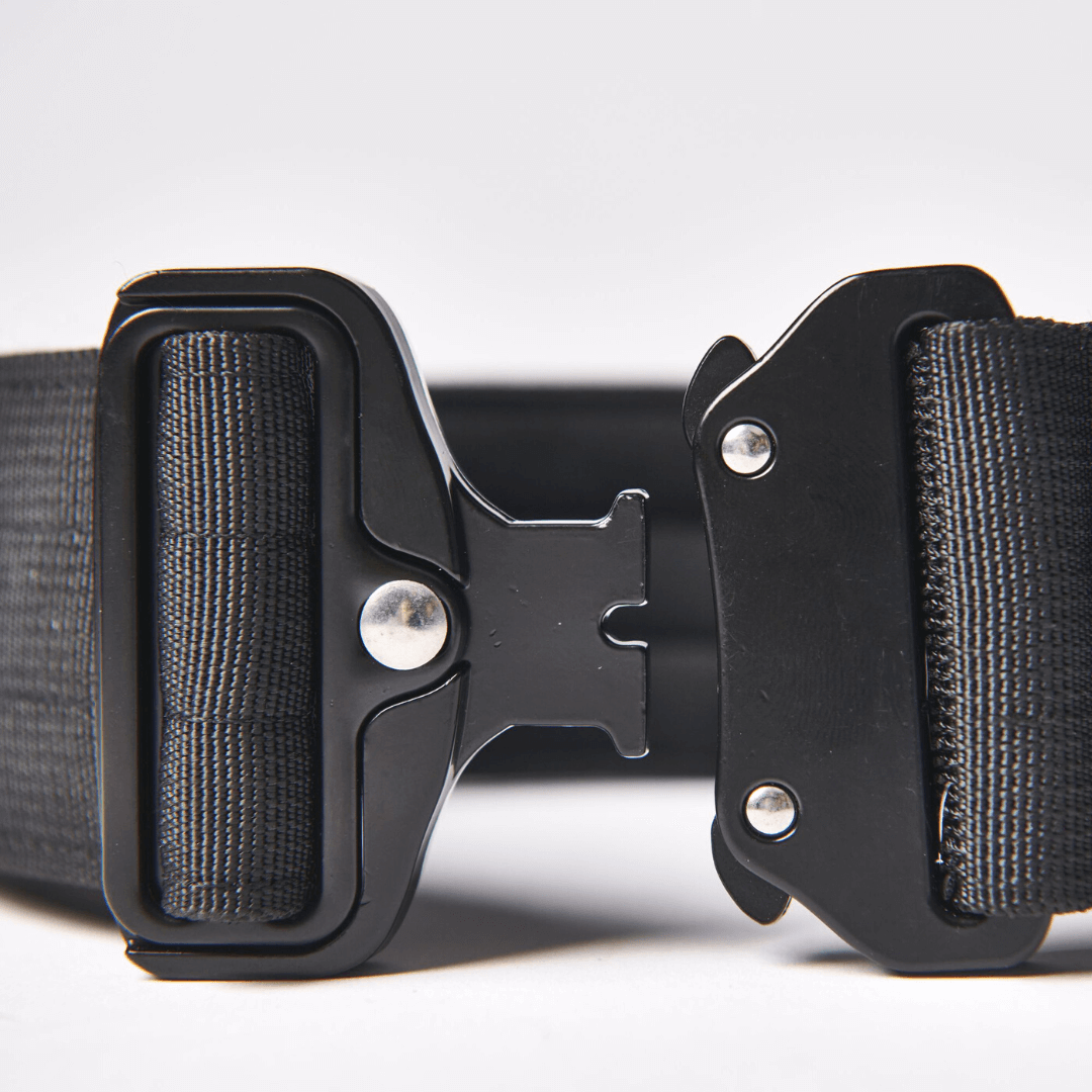 Tactical Dog Collar - Black (2"/5cm)