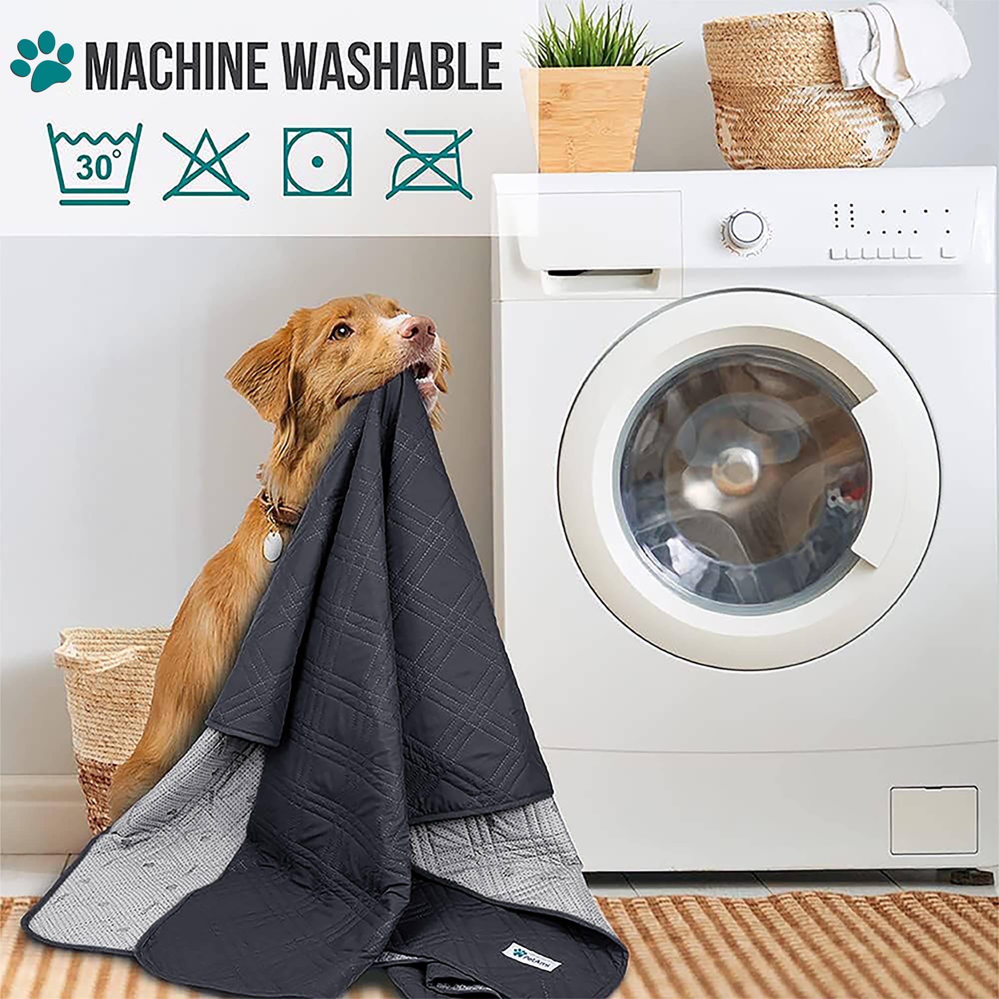 Waterproof Pet Furniture Cover Couch Protector: Olive Green / Large - 68" x 82"