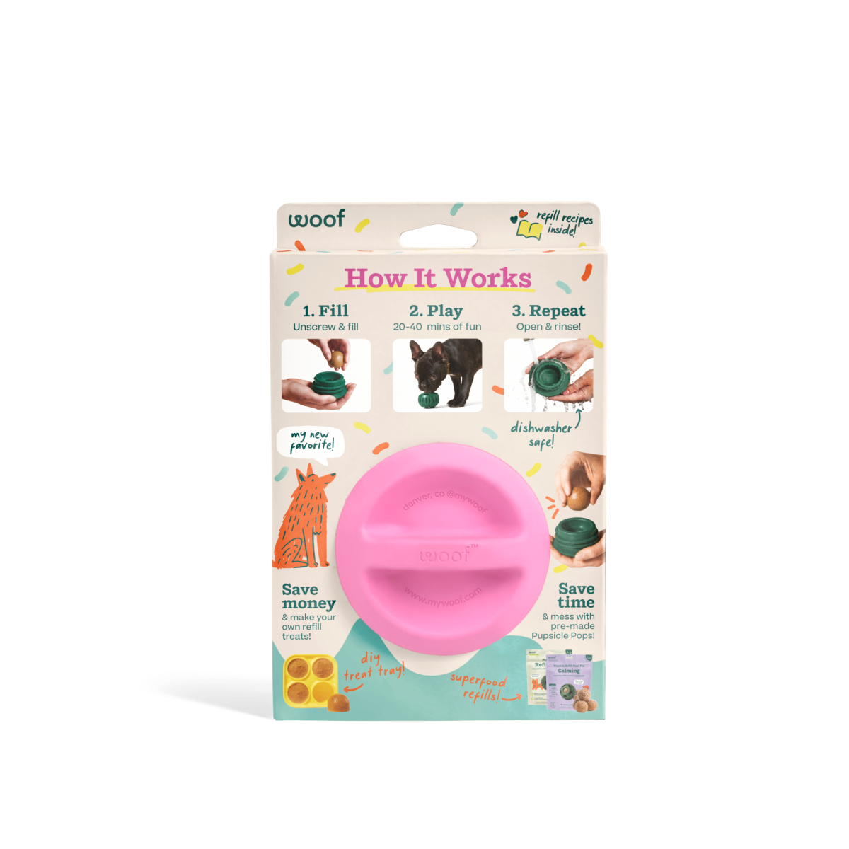 Party Pupsicle: Pink