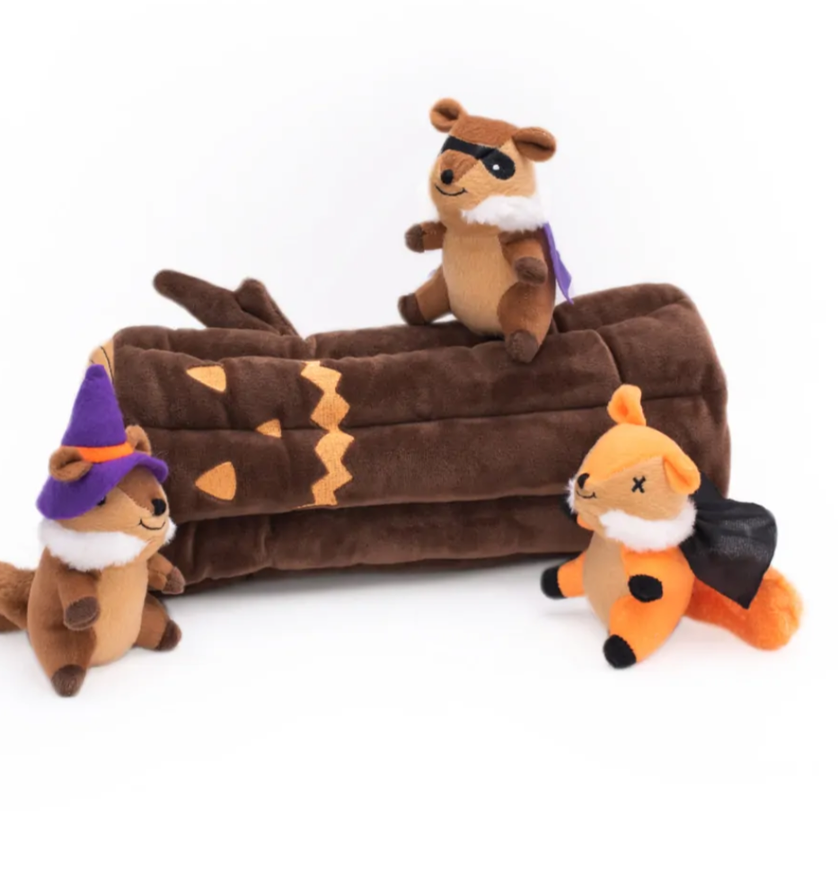 Halloween Burrow® – Haunted Log