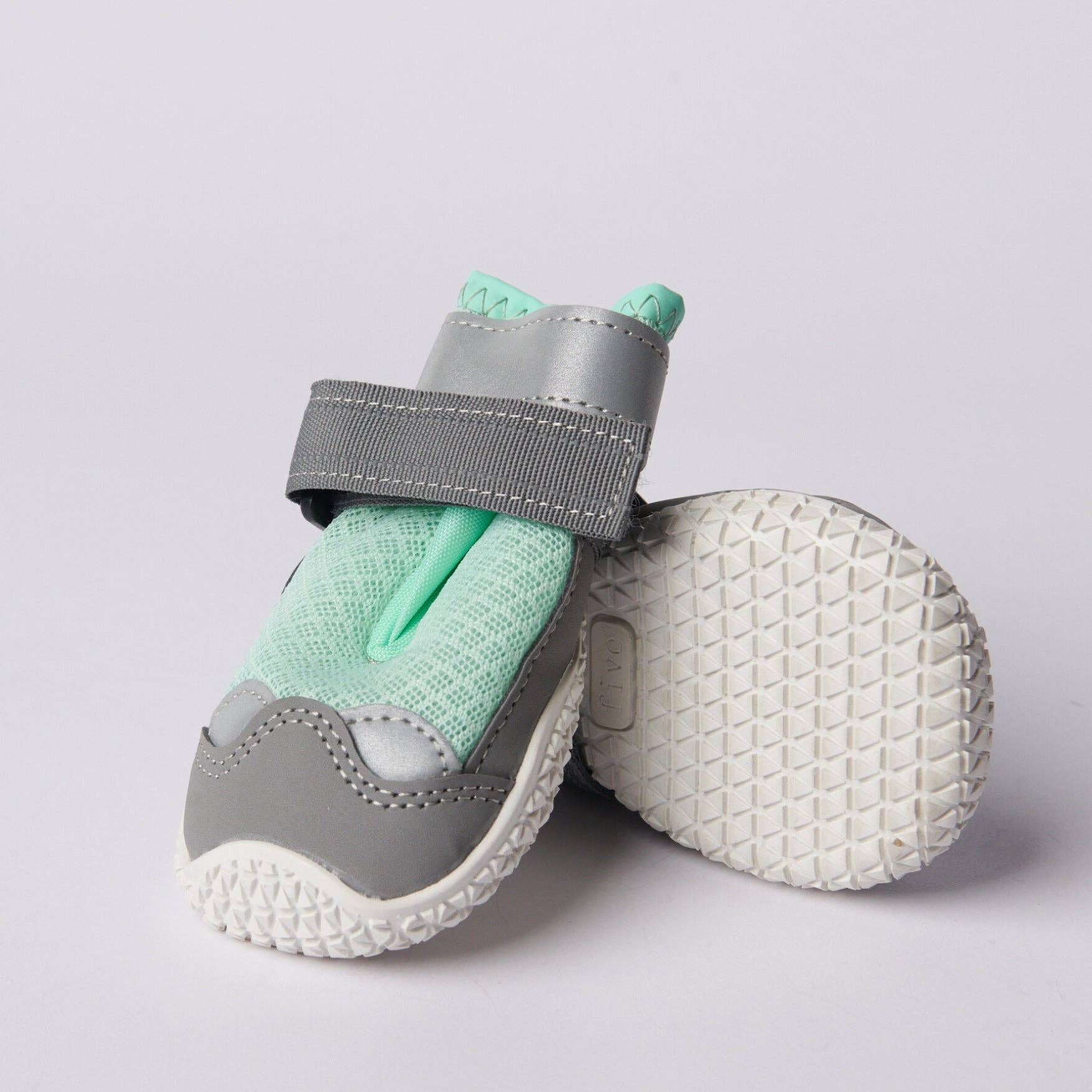 Hot Pavement Pawtector Dog Shoes - Teal: B (5.1cm-6.0cm / 2.1"-2.3")