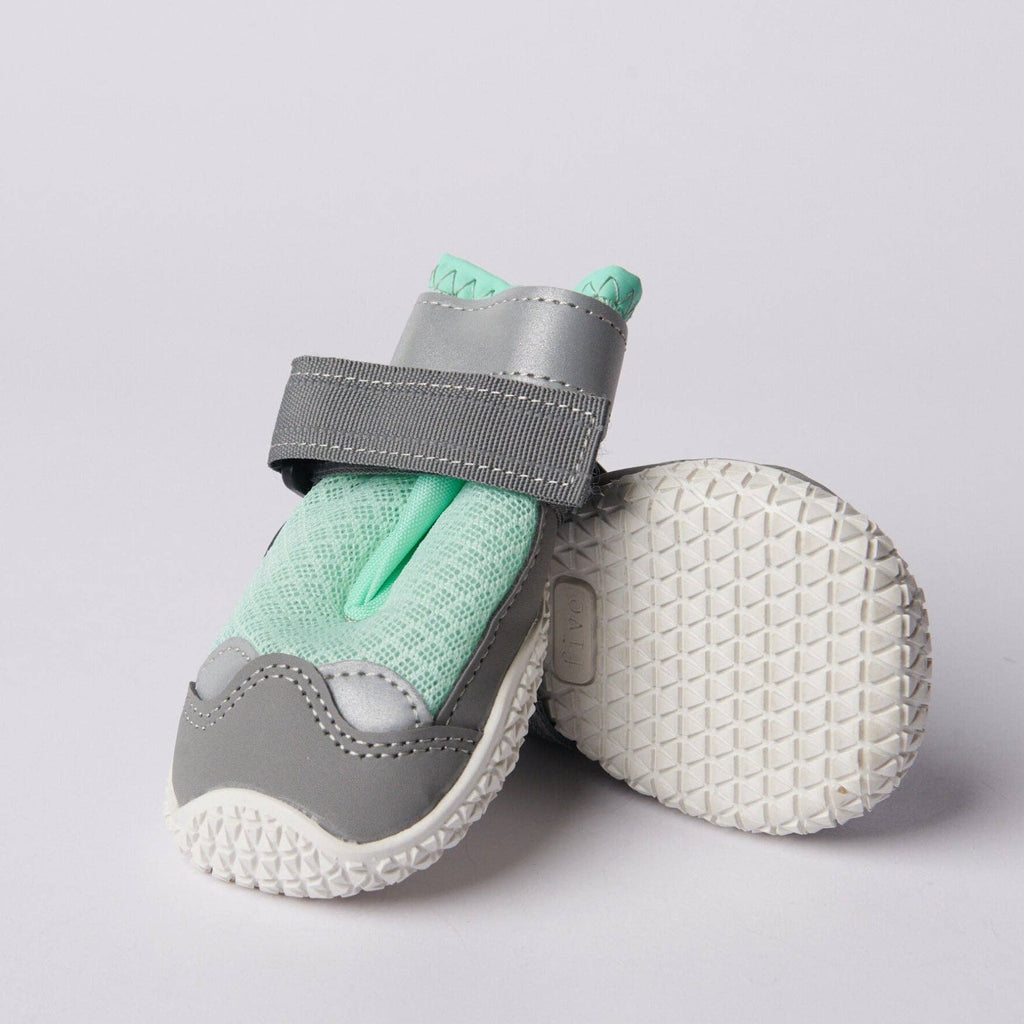 Hot Pavement Pawtector Dog Shoes - Teal: E (8.1cm-9.5cm / 3.2"-3.7")